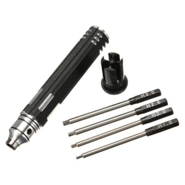 Śrubokręt Imbusowy 4w1 0