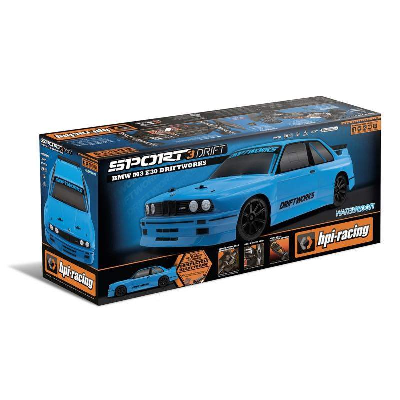 HPI Sport 3 Drift BMW E30 Driftworks RTR 4